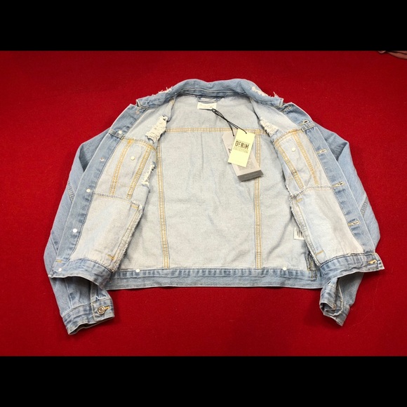 Distressed Denim Jacket - Picture 4 of 7